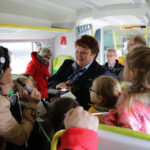 DDD o pociągach, na dworcu PKP i w nowoczesnym pociągu. / Wojciech Habdas / Radio Kielce