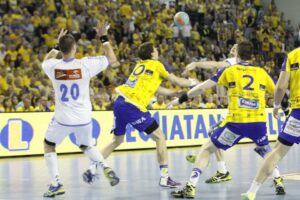 Drugi meczu finału play-off PGNiG Superligi piłkarzy ręcznych: Vive Targi Kielce - Orlen Wisła Płock / Kamil Król / Radio Kielce