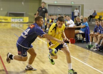 Fragment finału U-16 Vive Targi Kielce - Wisła Płock / Kamil Król / Radio Kielce