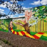 W Zagnańsku powstaje mural. / Krzysztof Żołądek / Radio Kielce