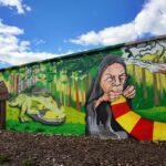 W Zagnańsku powstaje mural. / Krzysztof Żołądek / Radio Kielce