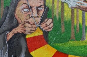 W Zagnańsku powstaje mural. / Krzysztof Żołądek / Radio Kielce