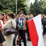 Pikieta Pielęgniarek pod urzędem Marszałkowskim Województwa Świętokrzyskiego / Stanisław Blinstrub / Radio Kielce