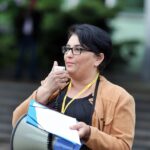 Pikieta Pielęgniarek pod urzędem Marszałkowskim Województwa Świętokrzyskiego - Dorota Senik / Stanisław Blinstrub / Radio Kielce