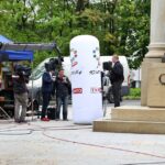 Piknik Europejski TVP na ulicy Sienkiewicza w Kielcach / Stanisław Blinstrub / Radio Kielce