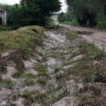 W miejscowości Przezwody w gminie Wilczyce wylała niewielka rzeka Opatówka / Robert Felczak / Radio Kielce