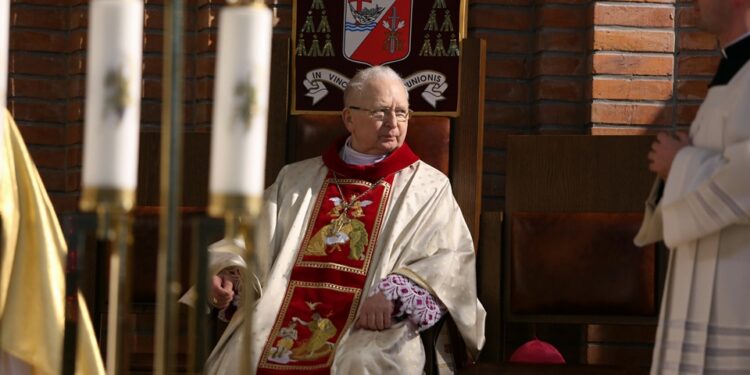 Biskup prdynariusz Kazimierz Ryczan / Stanisław Blinstrub / Radio Kielce