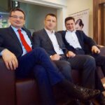 Solidarna Polska: Zbigniew Ziobro, Tomasz Adamek,  Jacek Włosowicz / Bartłomiej Zapała / Radio Kielce