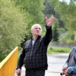 Na Białogonie ma powstać zbiornik retencyjno-rekreacyjny - Radny Witold Borowiec i Robert Szumielewicz / Stanisław Blinstrub / Radio Kielce