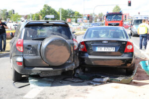 Groźny wypadek w centrum Kielc / Kamil Król / Radio Kielce