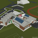 Wizualizacja Centrum Kulturalno - Sportowego w Nowinach / Rodak & Jażdżyk pracownia projektowa