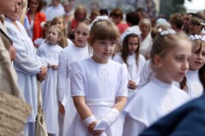 Procesja Bożego Ciała w centrum Kielc / Stanisław Blinstrub / Radio Kielce