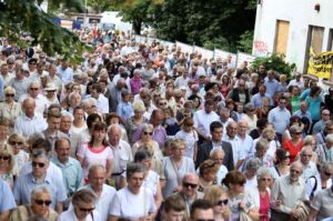 Procesja Bożego Ciała w centrum Kielc / Stanisław Blinstrub / Radio Kielce