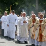 Procesja Bożego Ciała w centrum Kielc / Stanisław Blinstrub / Radio Kielce