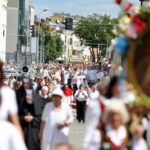Procesja Bożego Ciała w centrum Kielc / Stanisław Blinstrub / Radio Kielce