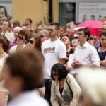 Procesja Bożego Ciała w centrum Kielc / Stanisław Blinstrub / Radio Kielce