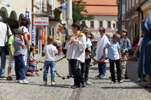 Procesja Bożego Ciała w centrum Kielc / Stanisław Blinstrub / Radio Kielce