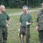 Tygodniowy kurs przetrwania we wrogim środowisku „SERE”, obowiązkowy dla żołnierzy wyjeżdżających na misje zagraniczne, prowadzony przez Centrum Przygotowań do Misji Zagranicznych. / Paweł Klepka / Radio Kielce