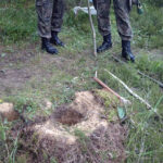 Tygodniowy kurs przetrwania we wrogim środowisku „SERE”, obowiązkowy dla żołnierzy wyjeżdżających na misje zagraniczne, prowadzony przez Centrum Przygotowań do Misji Zagranicznych. / Paweł Klepka / Radio Kielce