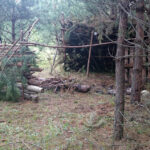 Tygodniowy kurs przetrwania we wrogim środowisku „SERE”, obowiązkowy dla żołnierzy wyjeżdżających na misje zagraniczne, prowadzony przez Centrum Przygotowań do Misji Zagranicznych. / Paweł Klepka / Radio Kielce