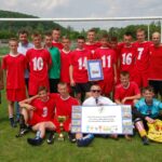 Minimundial 2014. Zwycięska ekipa Anglii, czyli gimnazjum z Daleszyc / Kamil Markiewicz / Echo Dnia