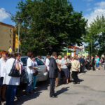 Marsz protestacyjny pracowników szpitala / Teresa Czajkowska / Radio Kielce