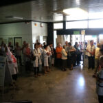 Marsz protestacyjny pracowników szpitala / Teresa Czajkowska / Radio Kielce