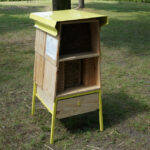 W Kielcach stanęły cztery hotele dla pszczół / Krzysztof Żołądek / Radio Kielce