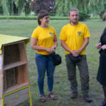 W Kielcach stanęły cztery hotele dla pszczół / Krzysztof Żołądek / Radio Kielce