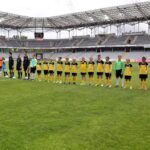 Finał turnieju im. Włodzimierza Smolarka U-12 reprezentacje województw śląskiego i świętokrzyskiego. / Stanisław Blinstrub / Radio Kielce