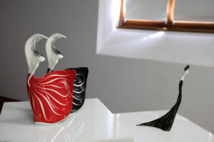 Wystawa Lubomira Tomaszewskiego w Centrum Designu / Wojciech Habdas / Radio Kielce