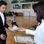 Rozdanie świadectw maturalnych w VI LO imienia Juliusza Słowackiego w Kielcach / Kamil Król / Radio Kielce