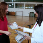 Rozdanie świadectw maturalnych w VI LO imienia Juliusza Słowackiego w Kielcach / Kamil Król / Radio Kielce