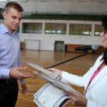 Rozdanie świadectw maturalnych w VI LO imienia Juliusza Słowackiego w Kielcach / Kamil Król / Radio Kielce