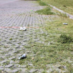 Nieporządek w okolicach Kadzielni / Kamil Król / Radio Kielce