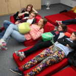 Zajęcia dla dzieci i młodzieży w pracowni Siemacha przy ulicy Radiowej w Kielcach / Kamil Król / Radio Kielce