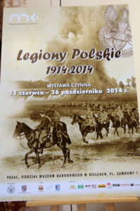 Wystawa "Legiony Polskie 1914–2014” w Muzeum Narodowym w Kielcach / Kamil Król / Radio Kielce