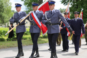 Uroczystości upamiętniające żołnierzy IV Pułku Piechoty "Czwartaków" na kieleckiej Bukówce / Kamil Król / Radio Kielce