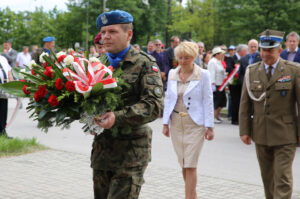 Uroczystości upamiętniające żołnierzy IV Pułku Piechoty "Czwartaków" na kieleckiej Bukówce / Kamil Król / Radio Kielce