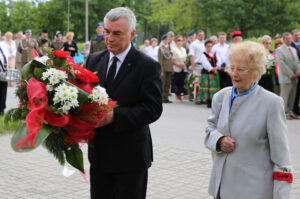 Uroczystości upamiętniające żołnierzy IV Pułku Piechoty "Czwartaków" na kieleckiej Bukówce / Kamil Król / Radio Kielce