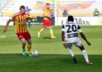 Remis Korony Kielce z Zagłębiem Lubin 1:1 / Stanisław Blinstrub / Radio Kielce