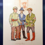 Obchody 95-lecia 2 Pułku Artylerii Lekkiej Legionów w OMPiO. Wystawa rysunków Marka Judyckiego "Żołnierz polski 1791-1939". / Wojciech Habdas / Radio Kielce