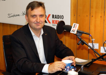 Jacek Kowalczyk, dyrektor Departamentu Promocji, Edukacji, Kultury, Sportu i Turystyki Urzędu Marszałkowskiego / Wojciech Habdas / Radio Kielce