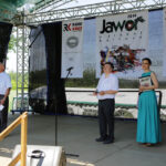 Gala finałowa "Jawor – u źródeł kultury" w Parku Etnograficznym w Tokarni. / Wojciech Habdas / Radio Kielce