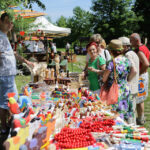 Gala finałowa "Jawor – u źródeł kultury" w Parku Etnograficznym w Tokarni. / Wojciech Habdas / Radio Kielce