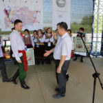 Gala finałowa "Jawor – u źródeł kultury" w Parku Etnograficznym w Tokarni. Kapela ludowa – nagroda główna: Kapela Ciekoty. / Wojciech Habdas / Radio Kielce