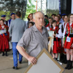 Gala finałowa "Jawor – u źródeł kultury" w Parku Etnograficznym w Tokarni. Rzeźba i malarstwo – wyróżnienie: Lucyna i Andrzej Kozłowscy. / Wojciech Habdas / Radio Kielce