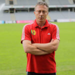 Konferencja prasowa połączoną z prezentacją nowego trenera Korony Kielce Ryszarda Tarasiewicza / Wojciech Habdas / Radio Kielce