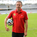 Konferencja prasowa połączoną z prezentacją nowego trenera Korony Kielce Ryszarda Tarasiewicza / Wojciech Habdas / Radio Kielce