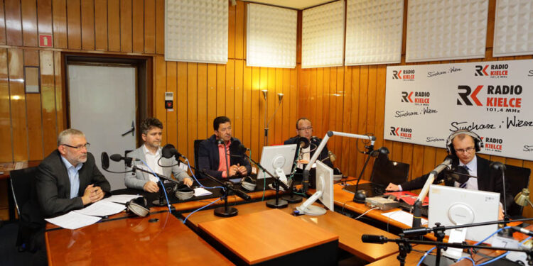 Studio Polityczne Radia Kielce / Wojciech Habdas / Radio Kielce